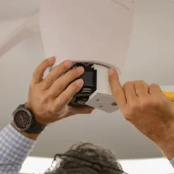 Mantra Iluminación Smart LED-loftventilator Nepal, hvid, DC, støjsvag