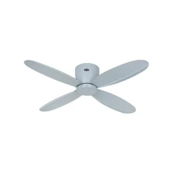 Smart loftventilator Eco Plano II, Ø 112 cm, lysegrå, DC^CasaFan Hot