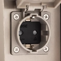 Smart stikkontakt søjle WLAN 23 cm stål Tuya^PRIOS Best