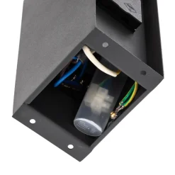 PRIOS Smart stikkontaktsøjle WLAN 23 cm sandgrå Tuya