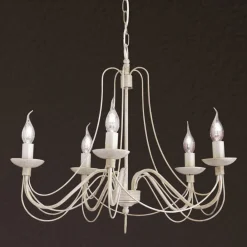 Smuk lysekrone Antonina m. 5 lyskilder^ORION Outlet