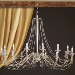 Smukt formgivet lysekrone Antonina, 16^ORION