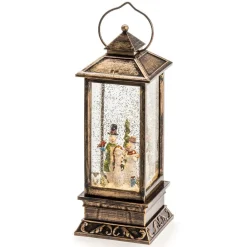 Snemandslanterne LED, vandfyldt^Konstsmide Christmas Best