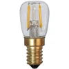 STAR TRADING Soft Glow LED-pære E14 1,4W, 2.100K, klar, dæmpes