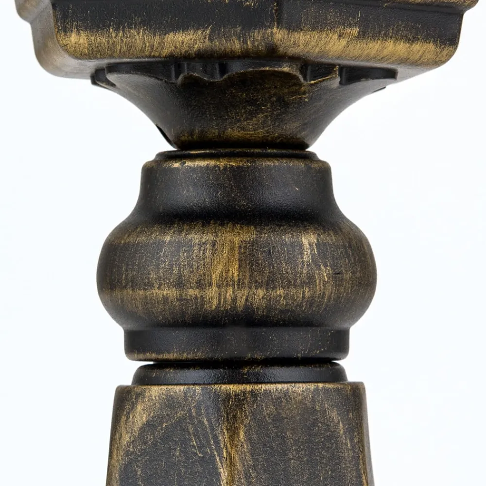 ORION Sokkellamper>Sokkellampe Fabio, i sort-gylden