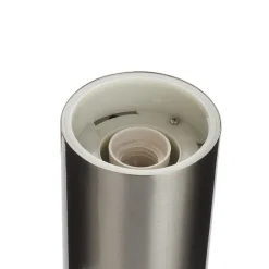 Lindby Sokkellampe Hanneli i stål, rund