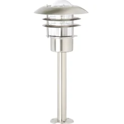 Brilliant Sokkellamper>Sokkellampe Terrence, stål, højde 50 cm