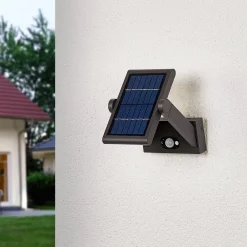 Solcelledrevet LED-udendørsvæglampe Valerian^Lucande Sale