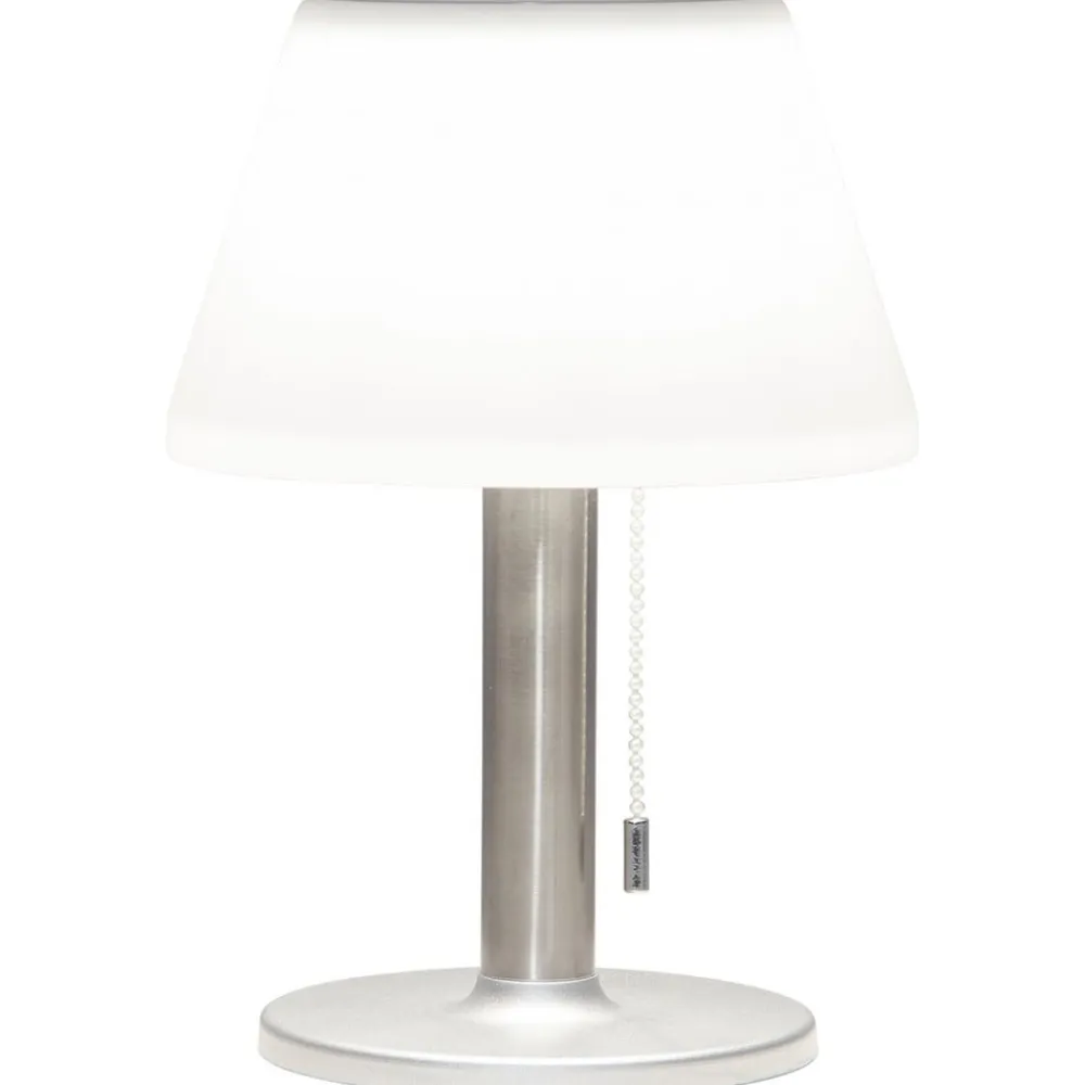 STAR TRADING Dekorationsbelysning|Solcellelamper>Solia LED-bordlampe med solcelle og trækafbryder