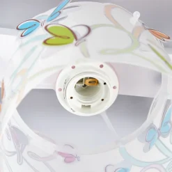 Børn Dalber Sommerfugle-loftslampe til børneværelset