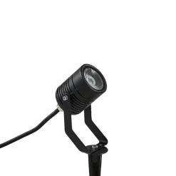 Sort udendørs LED-spot Maris med jordspyd^Lindby Clearance