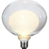 Space E27 G150 LED-pære 3,5 W, opal, 3-trins dæmp.^STAR TRADING Hot