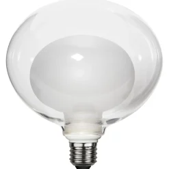 Space E27 G150 LED-pære 3,5 W, opal, 3-trins dæmp.^STAR TRADING Hot