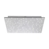 Børn JUST LIGHT. GmbH Sparkle LED-loftlampe CCT dim stål 45x45cm