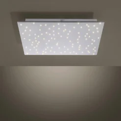 Børn JUST LIGHT. GmbH Sparkle LED-loftlampe CCT dim stål 45x45cm