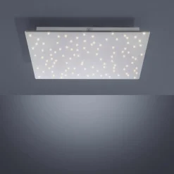 Børn JUST LIGHT. GmbH Sparkle LED-loftlampe CCT dim stål 45x45cm