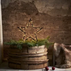 STAR TRADING Dekorationsbelysning|Julepynt>Spiky LED-dekorationslampe med jordspyd, 60 cm