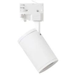 MEGAMAN Skinnesystem>Spotlight Mora GU10 til 3-fase skinne hvid