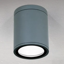 ORION Udendørs Loftlamper>Sputnik LED-loftlampe, IP65, Ø 9 cm, antracit