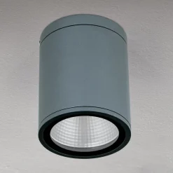 ORION Udendørs Loftlamper>Sputnik LED-loftlampe, IP65, Ø 9 cm, antracit