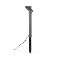 Spy LED lampe med jordspyd, mørkegrå, aluminium, højde 68,5 cm^FARO BARCELONA Online
