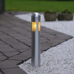 Konstsmide Sokkellamper|Udendørs Spot>Sæt med 3 LED-sokkellampe Amalfi med jordspyd