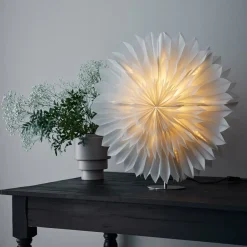 Markslöjd Julepynt|Julestjerner>Standerstjerne Solina, Ø 60 cm grå