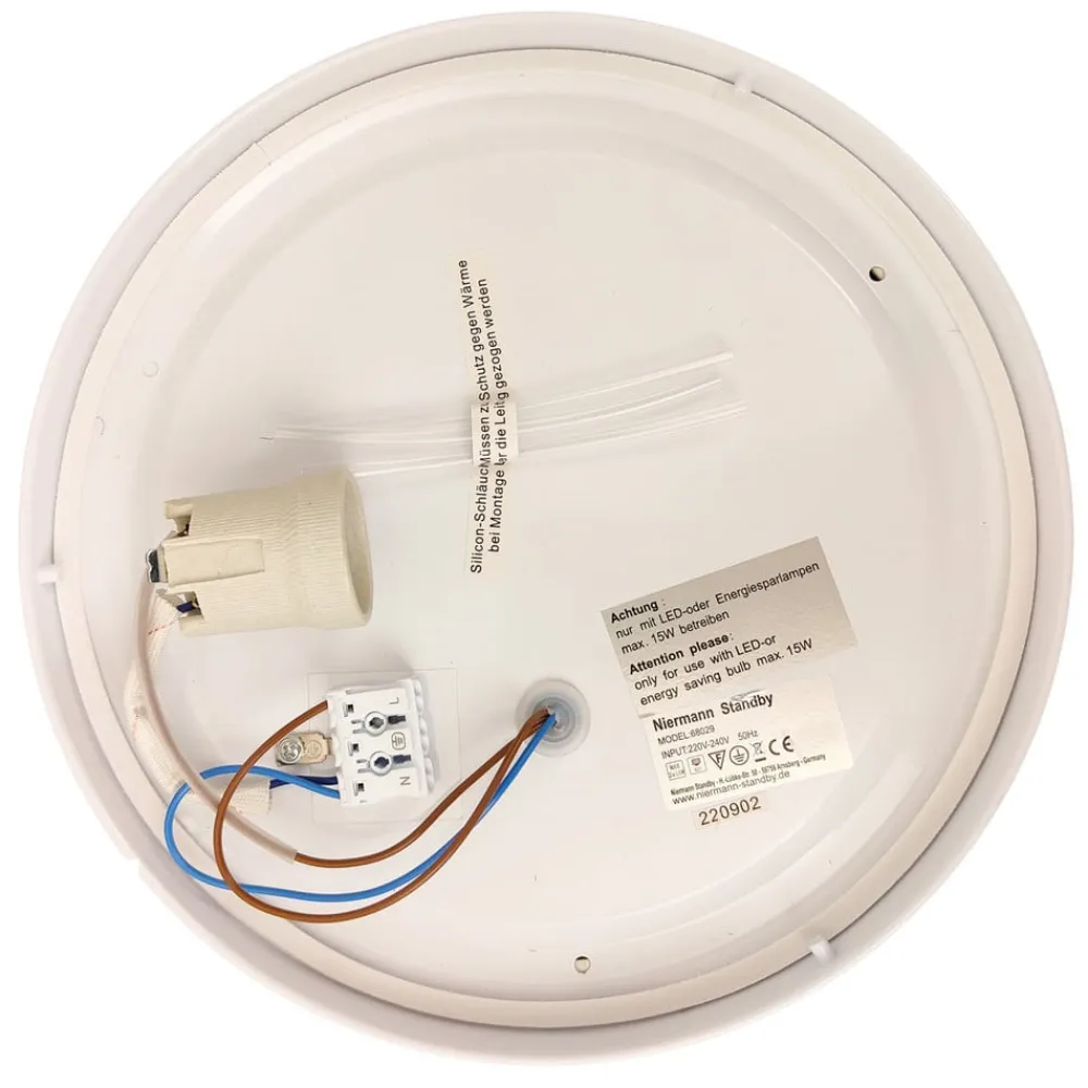 Børn Niermann Standby Starlight loftlampe med stjernehimmel, sølv