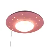 Starlight loftlampe med stjernehimmel, rosa^Niermann Standby Hot