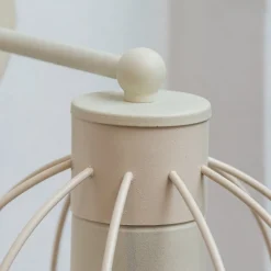 HELAM STARLIGHT væglampe, cremehvid 1 lyskilde Ø 18 cm metalstik