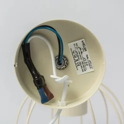 HELAM STARLIGHT væglampe, cremehvid 1 lyskilde Ø 18 cm metalstik