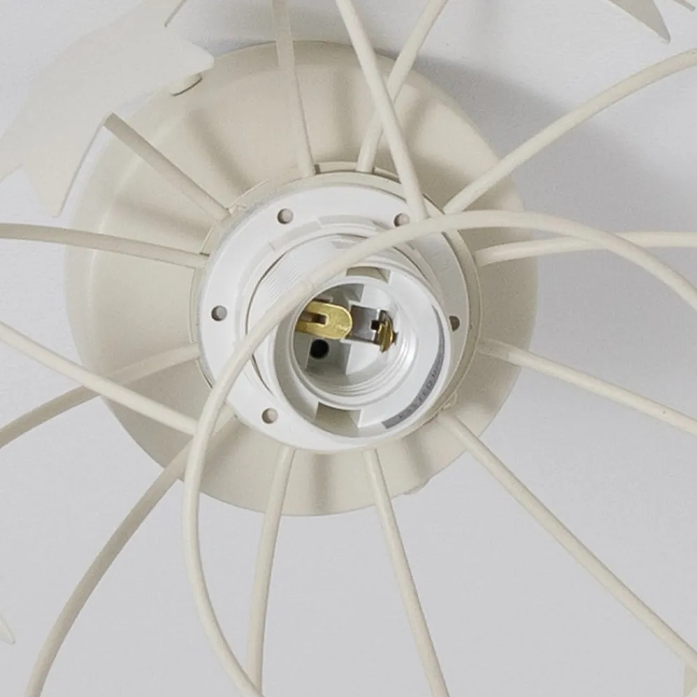 Børn HELAM Loftlamper>Stars loftlampe, sandfarvet, metal, Ø 21 cm