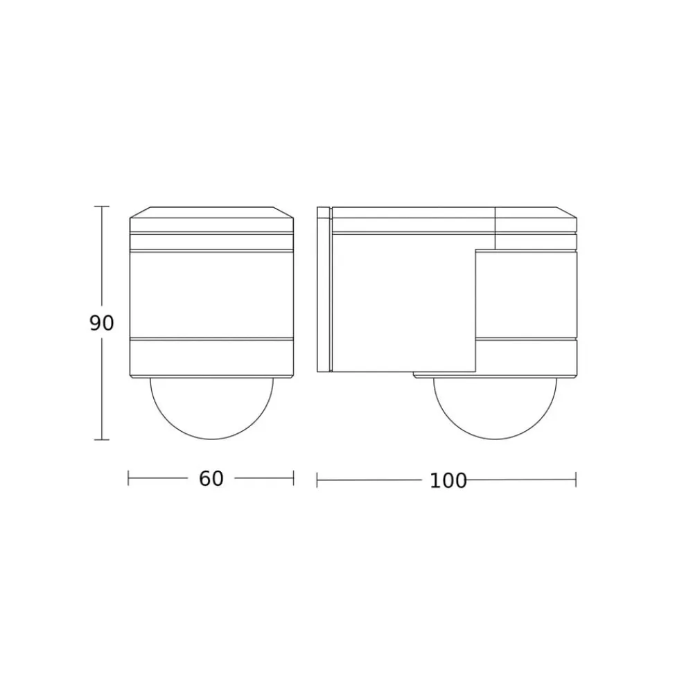 STEINEL Sensor>bevægelsessensor IS 240 DUO hvid