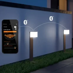 GL 80 SC Sensor stibelysning, antracit^STEINEL New