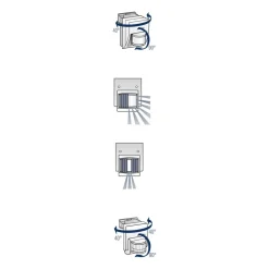 infrarød vægsensor IS 2160 ECO, sort^STEINEL Clearance