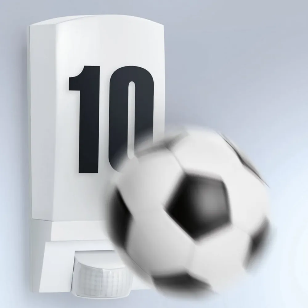 STEINEL Væglampe Med Sensor>L 1 husnummerlampe med sensor hvid