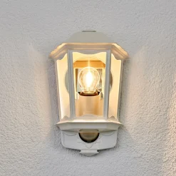 L 190 S udendørs væglampe med sensor, hvid^STEINEL Sale