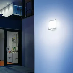 STEINEL L 20 S udendørs væglampe med sensor, stål