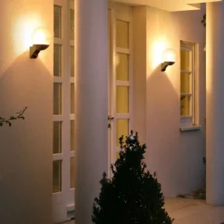 STEINEL L 585 S udendørs væglampe, sensor, hvid