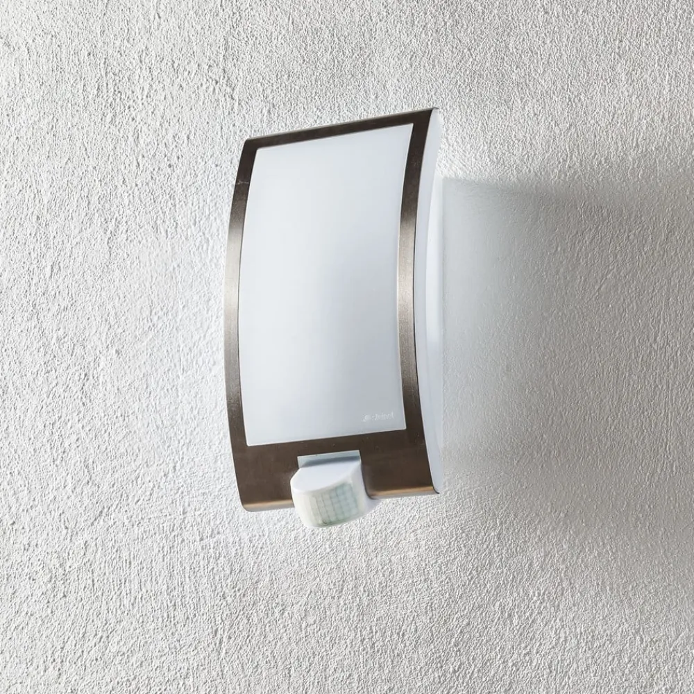 STEINEL Væglampe Med Sensor|Væglamper>L 22 S Udendørs væglampe, sensor, stål