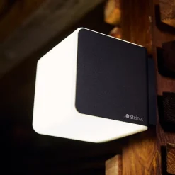 L 835 SC Udendørs væglampe med sensor sølv^STEINEL New