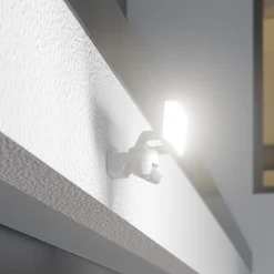 STEINEL LED udendørs vægspot XLED Protect S, sensor, hvid