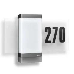 STEINEL smart husnummerlampe L 270 Digi SC, antracit