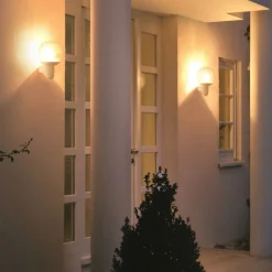 STEINEL udendørs væglampe L 400 S - hvid