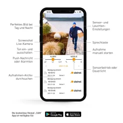 STEINEL XLED Cam 1 SC kameraspot, samtaleanlæg