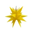 STERNTALER Julepynt|Vinduesdekoration>LED-stjerne, gul, 18 takker, Ø 12 cm, batteri