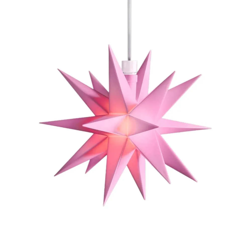 STERNTALER mini-stjerne batteridrift Ø 12 cm rosa