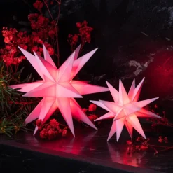 STERNTALER mini-stjerne batteridrift Ø 12 cm rosa