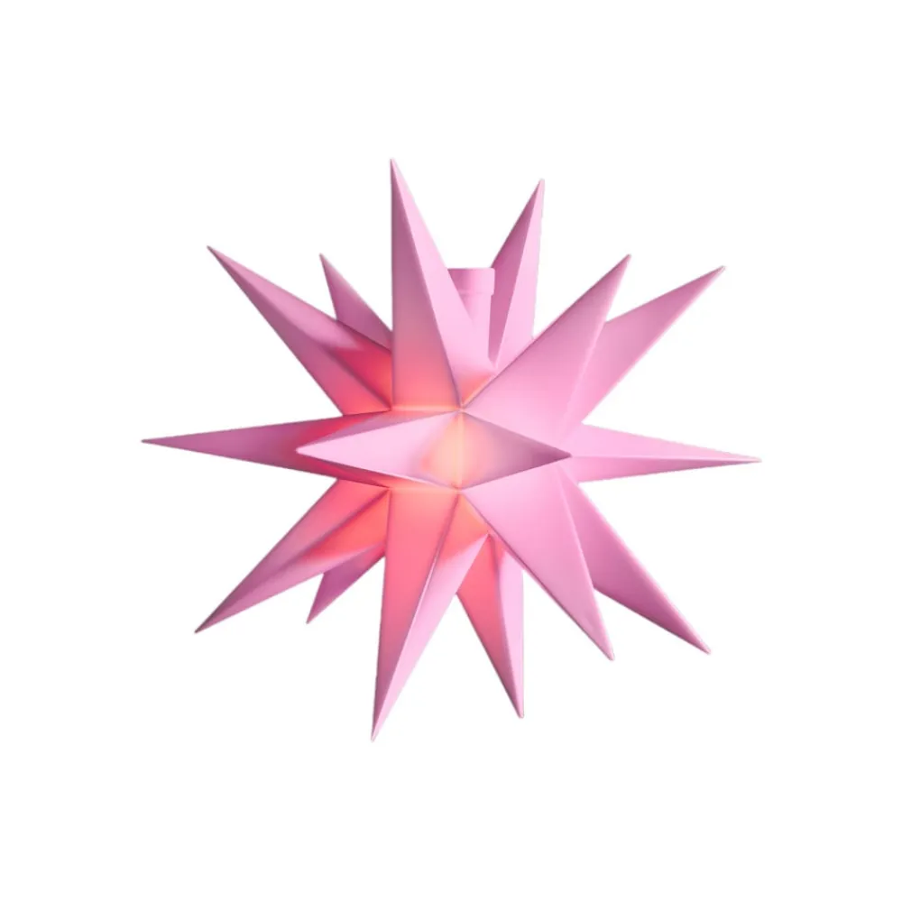 STERNTALER mini-stjerne batteridrift Ø 12 cm rosa