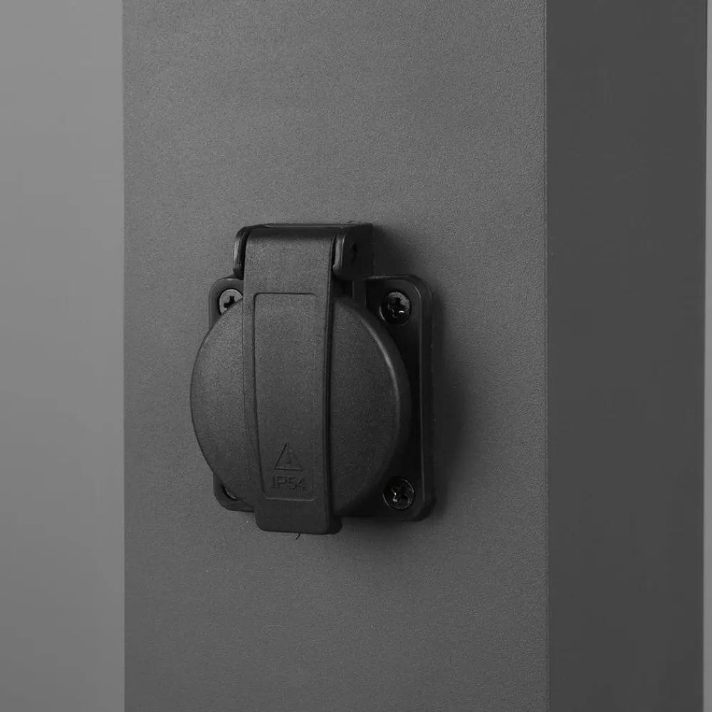 Trio Lighting Stikkontaktsøjler>Stikdåsepullert til udvendig stikkontakt, 4-vejs